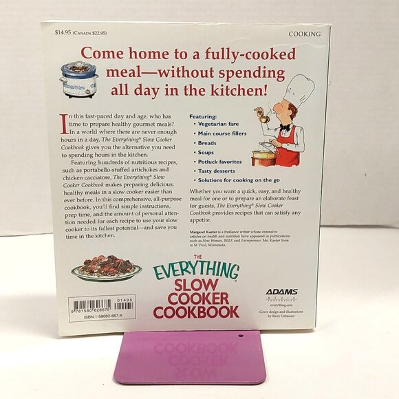 Lot of 2 Slow Cooker Cookbooks: Paperback, Good - Carpender/Kaeter - Picture 5 of 6